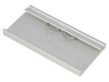 M&acirc;ner Aluminiu 100mm pentru Șină DIN TS35