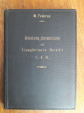 Orientarea, sistematizarea si complectarea retelei C.F.R. 1934/ R3P2F, Alta editura