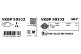 SKF VKBP 90102 set placute frana,frana disc