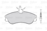 VALEO 301326 FIRST set placute frana,frana disc
