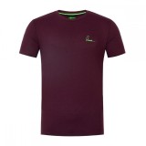 Tricou Minimal Tee Burgundy Marime L, Korda