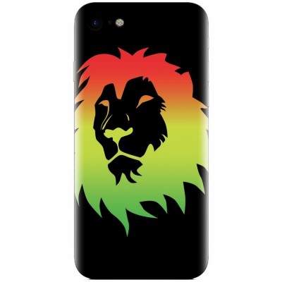 Husa silicon pentru Apple Iphone 6 / 6S, Rasta Color Lion foto