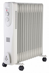 Radiator electric portabil cu ulei 13 elementi 2500W Well Cod EAN: 5948636038514 foto