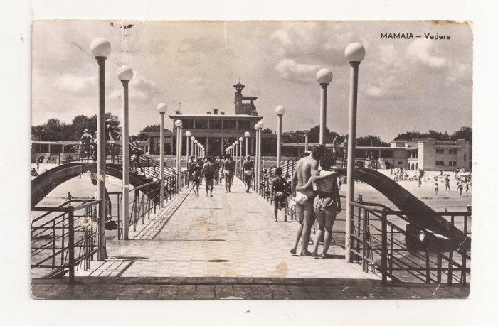 RF45 -Carte Postala- Mamaia, circulata 1960