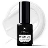 Gel Constructie Unghii Enii Builder Bottle 6 Milky-White, 11ml, Ușor de Modelat, Flexibil, Durabil