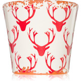 Wax Design Deer Red lum&acirc;nare parfumată 14 cm
