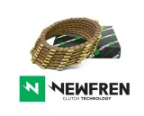 Set placi ambreiaj frictiune Yamaha YFZ 450 04- 12; YFM 700 Raptor 06- 20 (EBS2364), Newfren