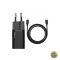 Incarcator Retea cu Cablu Lightning Baseus Super Si 20W 3A 1 x USB-C Negru TZCCSUP-B01