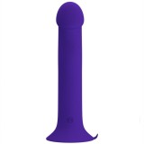 PRETTY LOVE - MURRAY YOUTH VIBRATING DILDO &amp; RECHARGEABLE VIOLET