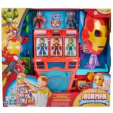 Set de joaca, Marvel, Iron Man And His Awesome Friends, Iron Quarters, G1259
