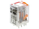 Releu electromagnetic RELPOL DPDT 24VAC 24A R2N-2012-23-5024-WT