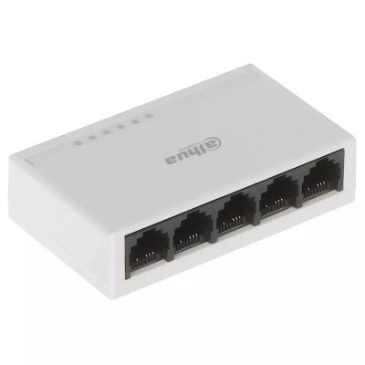 Switch cu 5 Porturi Gigabit Dahua PFS3005-5ET-L foto