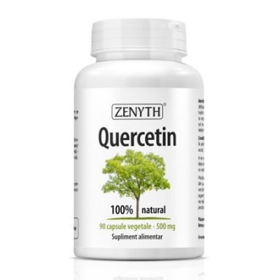 Quercetin, 500mg, 90 capsule vegetale, Zenyth foto