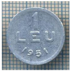 AX 773 MONEDA- ROMANIA - 1 LEU -ANUL 1951 -STAREA CARE SE VEDE