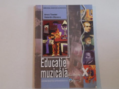 EDUCATIE MUZICALA de ANCA TOADER , VALENTIN MORARU MANUAL PENTRU CLASA A X A 2006 foto