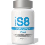 Imbunatatirea spermei - Stimul8 S8 Calitatea Spermei Tablete pentru Barbati 30 capsule Sanatate Reproductiva si Energie
