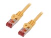 Cablu Patch S/FTP Cat6 LSZH Galben 1.5m, Logilink