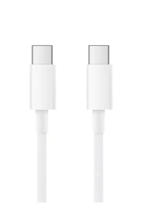 Cablu de incarcare si transfer date USB C la USB C 2m alb (306)