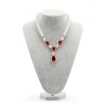 Bust expunere bijuterii gri catifea mare 24m WZ5500