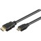 Cablu HDMI la mini HDMI T-T 1.4V ecranat 1.5 m, contacte aurite