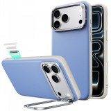 Husa MagSafe pentru Apple iPhone 18 Pro / 17 Pro, ESR, Atelier with Kickstand, Bleu