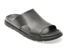 Papuci ALDO negri, SOAR 001, din piele naturala