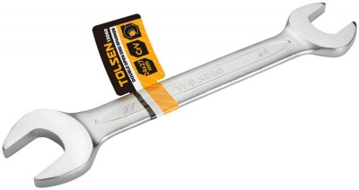 Cheie de piulite cu capat deschis dublu Cr-V 8x9 mm, Tolsen foto