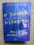 O simplă dispariție - Gillian McAllister