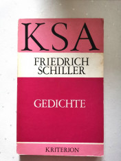 Friedrich Schiller, GEDICHTE foto