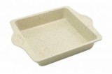 Cumpara ieftin Tava copt 25x25x5 cm Otel Carbon Invelis Teflonat Antiaderent pentru Cuptor