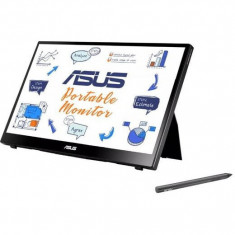 Monitor Portabil Asus ZenScreen 14 MB14AHD, Full HD 1920 x 1080, Micro HDMI, USB-C Negru