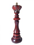 Cumpara ieftin Statueta, Piesa de sah, Rege, Visiniu, 39 cm, 0182A