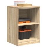 Dulap depozitare garaj Stejar Sonoma 60x51x85 cm lemn masiv pin