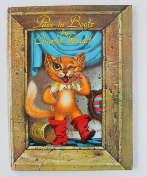PUSS IN BOOTS by CHARLES PERRAULT , illsutrated by GUNARS KROLLIS , 1981