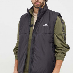 adidas vestă bărbați, culoarea negru, de tranziție HI0945