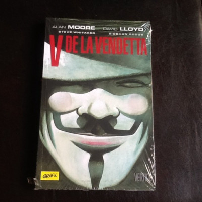 V de la Vendetta - Alan Moore, David Lloyd foto