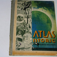 Atlas istoric pentru scoalele secundare - Panaitescu - Ioan - 1935