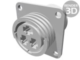 Soclu tată PIN 3 fără contacte CPC Series 3 17