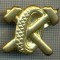 Y 1826 INSIGNA - MILITARA -SEMN DE ARMA - AUTO -PENTRU COLECTIONARI