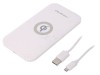 &Icirc;ncărcător Wireless Alb Qi Quick Charge 3.0