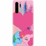 Husa silicon pentru Huawei P30 Pro, Pinkie Kiss
