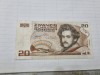 Bancnota austria 20 schilling 1986
