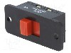 Intrerupator glisant, 2 pozitii, DPDT, {{Mod comutare}}, Marquardt - 04021.0101