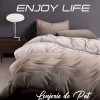 Lenjerie de pat finet ,,enjoy life luna, Ralex Pucioasa
