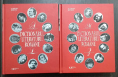 DICTIONARUL LITERATURII ROMANE - 2 VOLUME - A-L SI M-Z - ACADEMIA ROMANA foto