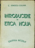 C. Ionescu-Gulian - Introducere in etica noua