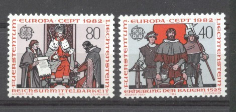 Liechtenstein 1982 Europa CEPT, MNH AC.236