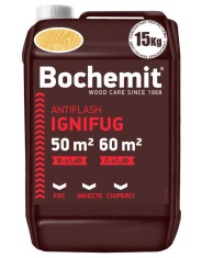 Solutie ignifugare lemn BOCHEMIT ANTIFLASH 15KG TRANSPARENT, B-s1 d0, C-s1 d0