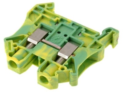 Conector de șină 0,2-6 mm2, 2 borne foto