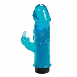 Cumpara ieftin Vibrator Iepuras Mini Albastru